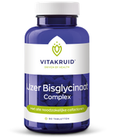 Vitakruid Ijzer Bisglycinaat Complex Tabletten - thumbnail