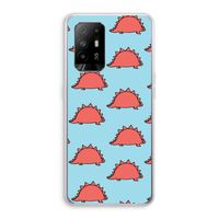 Dinosawrr: Oppo A94 5G Transparant Hoesje