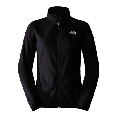 The North Face 100 Glacier Full Zip Dames Fleece TNF Black S