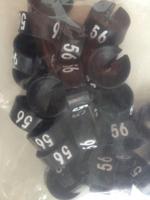 MB zwart/wit 56 voor op kledinghanger