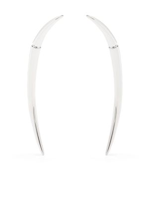 Shaun Leane boucles d'oreilles oversize Quill - Argent