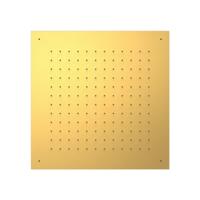 Hoofddouche Tres Exclusive | 50x50 cm | Vierkant | 24k Goud mat