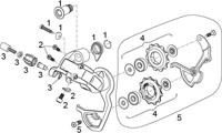 Sram achterderailleur "force" r.derail."force" 10-sp short cage
