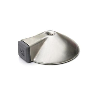 Bellatio design Deurstopper - RVS - 8,5 x 8,5 x 2,6 cm - deurbuffers