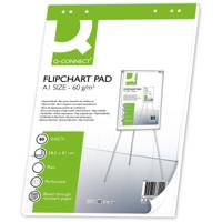 Q-CONNECT flip-overblok, ft 585 x 810 mm, 60 g/m², blanco, 40 vel
