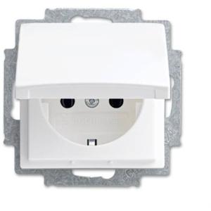 ABB 2CKA002018A1512 Apparaatinzetstuk IP20 Zuiver wit (RAL 9010), Wit