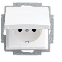 ABB 2CKA002018A1512 Apparaatinzetstuk IP20 Zuiver wit (RAL 9010), Wit