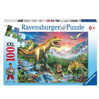 Ravensburger Bij de dinosaurussen, 100st. XXL - thumbnail