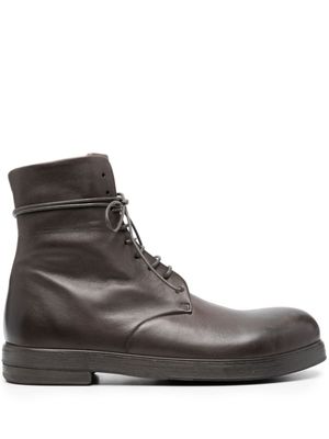 Marsèll bottines Zucca Zeppa 35 mm - Marron