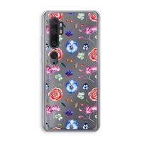 Bloemetjes: Xiaomi Mi Note 10 Transparant Hoesje