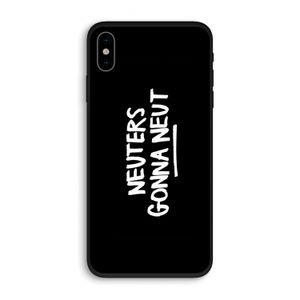 Neuters (zwart): iPhone X Biologisch afbreekbaar hoesje
