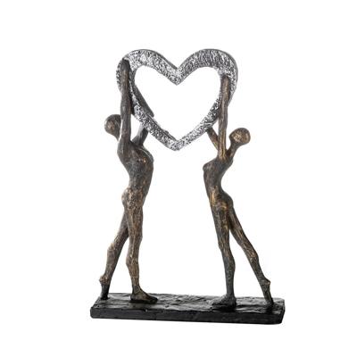 Polysculptuur Victory bronzen afwerking