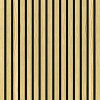 AKU Akoestisch Wandpaneel - Afimera - Licht Eiken Beige 260x60cm met Vilt