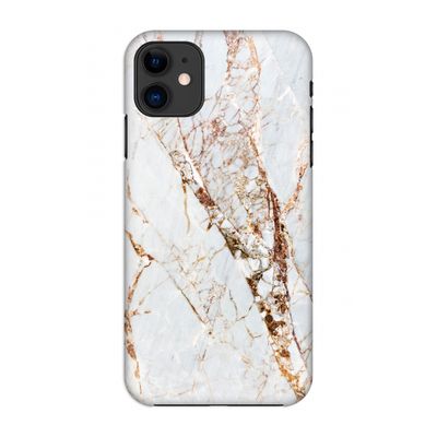 Goud marmer: Volledig geprint iPhone 11 Hoesje