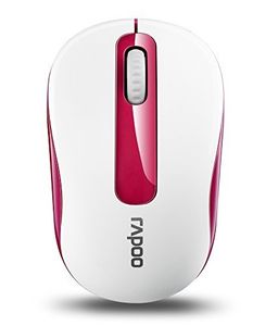 Rapoo M10 Plus Draadloze Muis Muis Rood