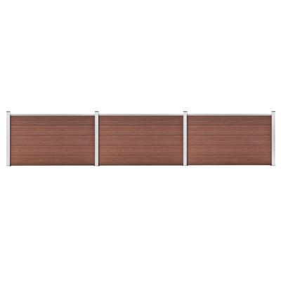 Schutting 526x106 cm HKC bruin