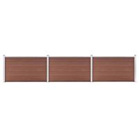 Schutting 526x106 cm HKC bruin