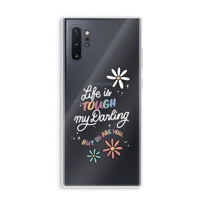 Tough Life: Samsung Galaxy Note 10 Plus Transparant Hoesje