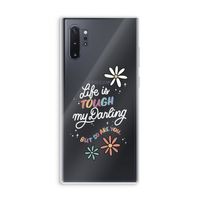Tough Life: Samsung Galaxy Note 10 Plus Transparant Hoesje