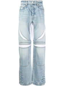 AMIRI jean MX-3 à coupe droite - Bleu