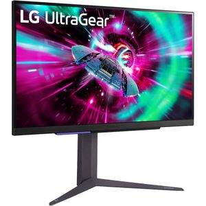 LG UltraGear 27GR93U-B gaming monitor 2x HDMI, 1x DisplayPort, 3x USB-A, 144 Hz