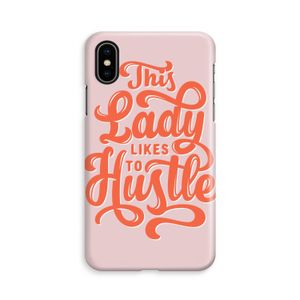 Hustle Lady: iPhone X Volledig Geprint Hoesje