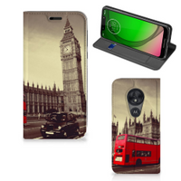 Motorola Moto G7 Play Book Cover Londen - thumbnail