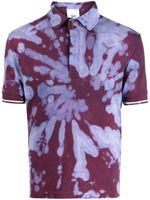 Stain Shade polo à imprimé tie-dye - Violet - thumbnail