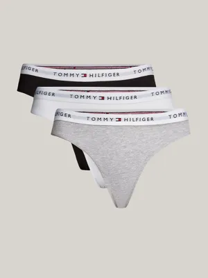 Tommy Hilfiger 3-Pack Dames slip - Brief - Katoenen dames merk onderbroeken - M - Onderbroek - Ondergoed - M - Onderbroek - Ondergoed - M - - M -