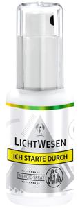 Lichtwesen Ik start door energiespray