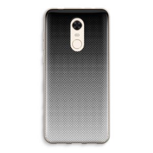 Musketon Halftone: Xiaomi Redmi 5 Transparant Hoesje