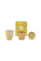 Pip Studio Tea for One Lily&Lotus Geel 365ml