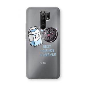 Best Friend Forever: Xiaomi Redmi 9 Transparant Hoesje