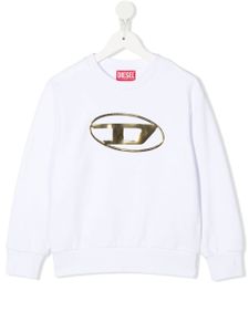 Diesel Kids sweat à logo imprimé - Blanc