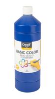 Plakkaatverf creall basic donkerblauw 1000ml