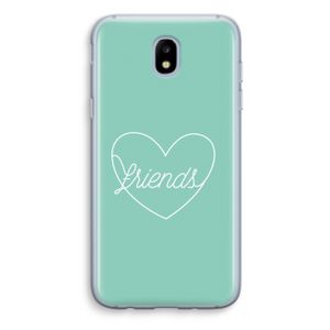 Friends heart pastel: Samsung Galaxy J5 (2017) Transparant Hoesje