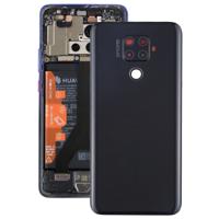 Originele batterij achtercover met camera lens voor Huawei mate 30 Lite (zwart)