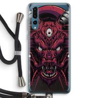 Hell Hound and Serpents: Huawei P20 Pro Transparant Hoesje met koord