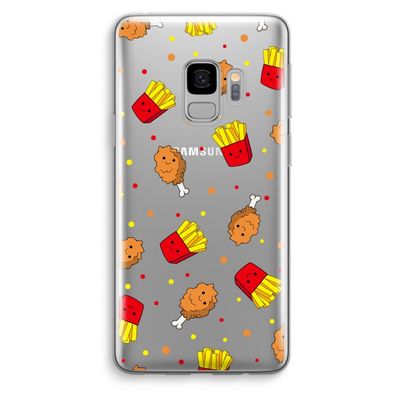 Chicken 'n Fries: Samsung Galaxy S9 Transparant Hoesje