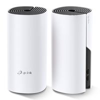 TP-LINK Deco M4(2-pack) Dual-band (2.4 GHz / 5 GHz) Wi-Fi 5 (802.11ac) Wit Intern - thumbnail