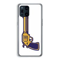 Pew Pew Pew: Oppo Find X3 Transparant Hoesje