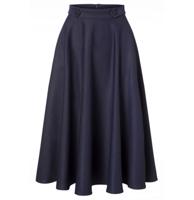 Banned Di Di Swing Skirt Night Blue -L
