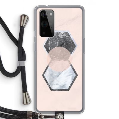 Creatieve toets: OnePlus 9 Pro Transparant Hoesje met koord