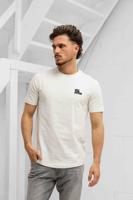 Off The Pitch Ornament Slim Fit T-Shirt Heren Gebroken Wit - Maat M - Kleur: Gebroken Wit | Soccerfanshop Off The Pitch Ornament Slim Fit T-Shirt Heren Gebroken Wit - Maat M - Kleur: Gebroken Wit | Soccerfanshop