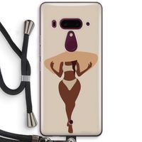 Let's get salty: HTC U12+ Transparant Hoesje met koord