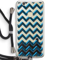 Onderbroken lijn: Huawei Ascend P10 Lite Transparant Hoesje met koord