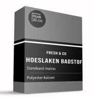 Hoeslaken Badstof 180x200 Cm Zacht Fresh And Co - Dekbed-Discounter.nl