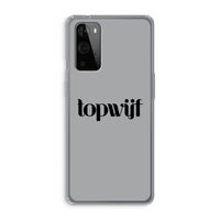 Topwijf Grijs Zwart: OnePlus 9 Pro Transparant Hoesje Topwijf Grijs Zwart: OnePlus 9 Pro Transparant Hoesje
