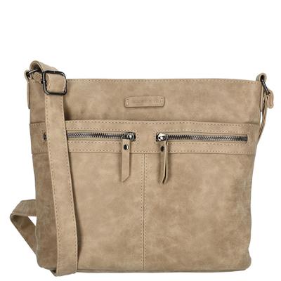 Enrico Benetti Schoudertas Nouméa Mid. Taupe