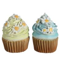 Decoris Beeld cupcakes polyresin